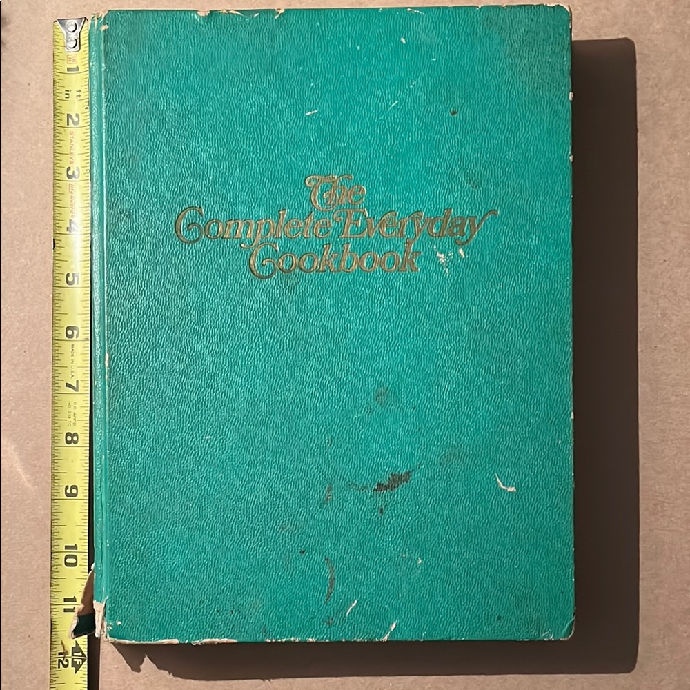 The complete everyday cookbook 1971